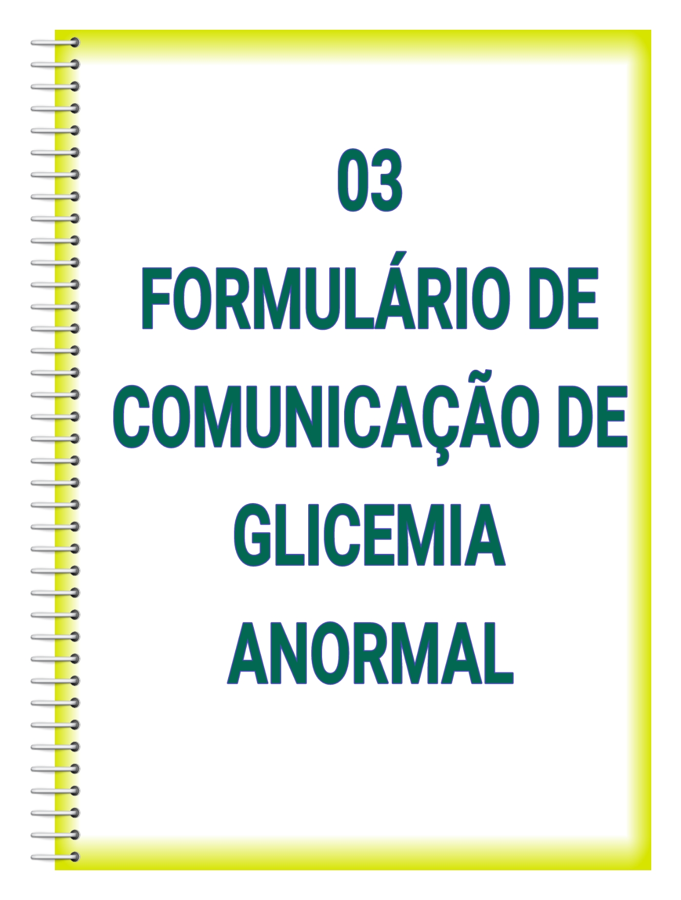 Formulario da Glicemia Anormal